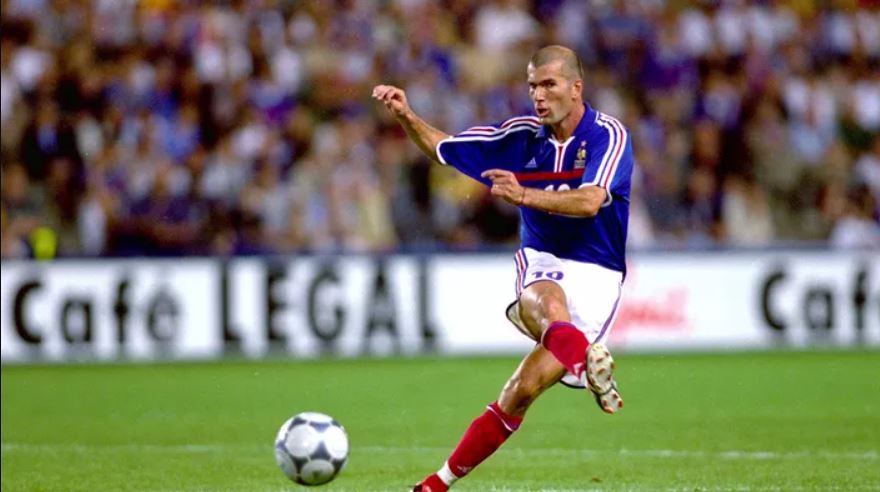 Joueur de foot au numéro 10